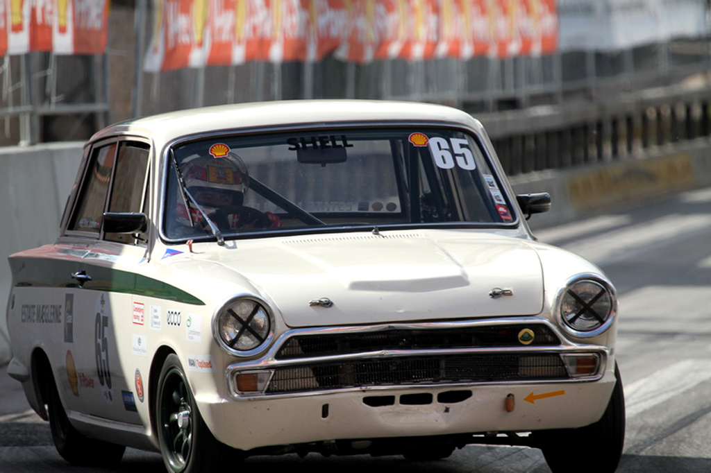 Her bilen med Tom og HKH Prins Joakim. Var med i front, men kom desværre ikke i mål
(Foto: Motorsporten.dk)